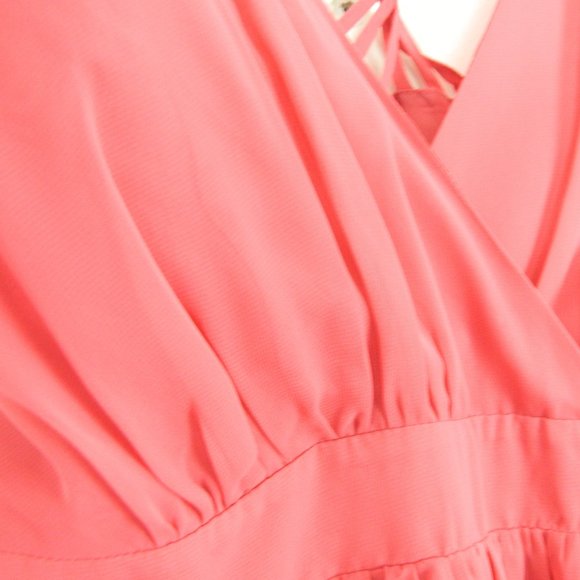 BONGO Red Raspberry Razor Strap Dress - Picture 8 of 8